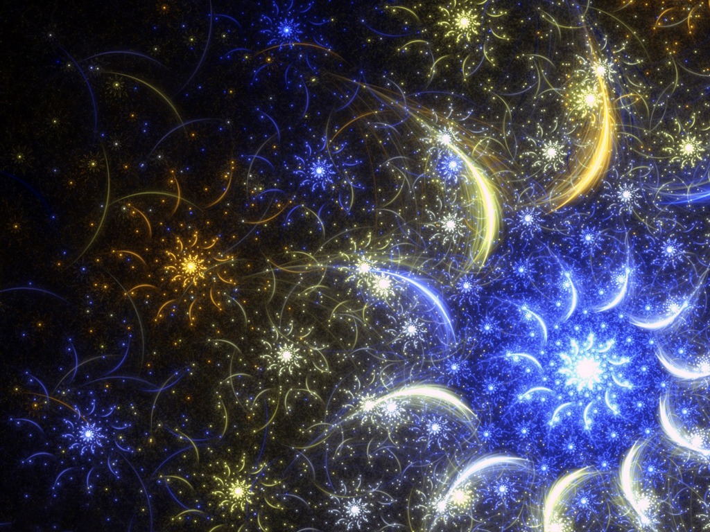 夢幻花朵設計壁紙(一) #13 - 1024x768