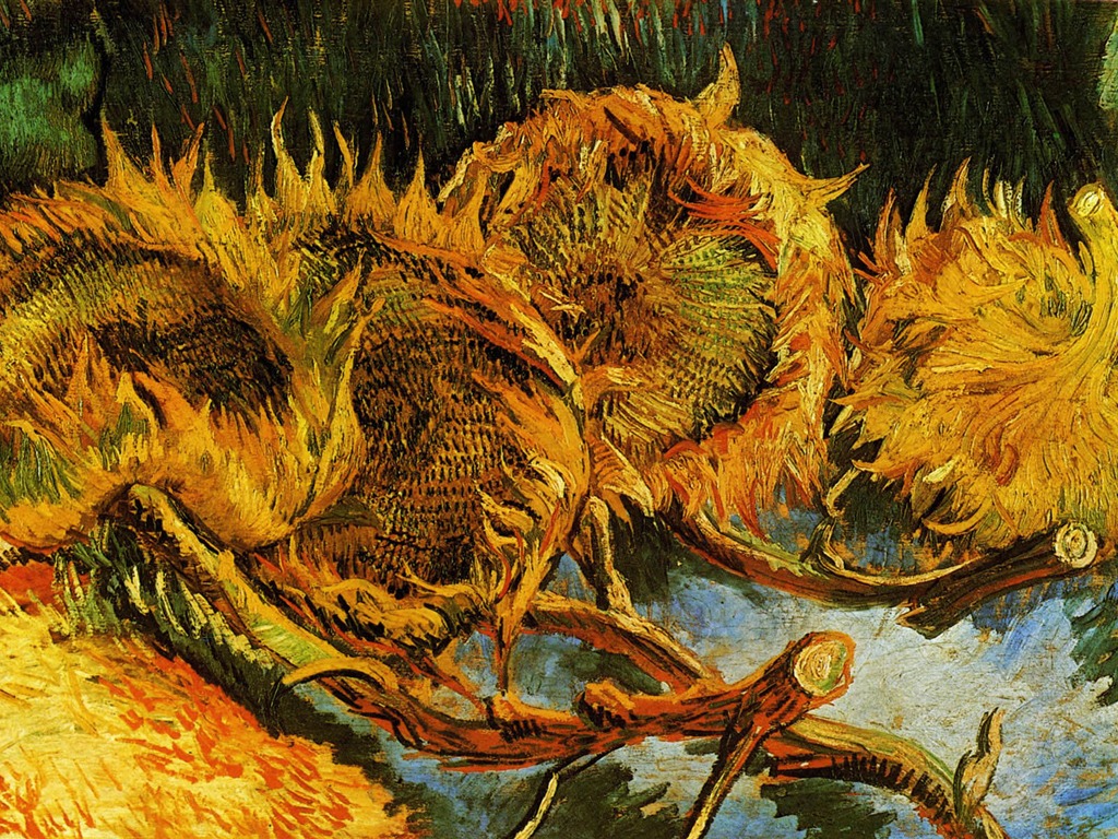 Vincent Van Gogh painting wallpaper (1) #3 - 1024x768