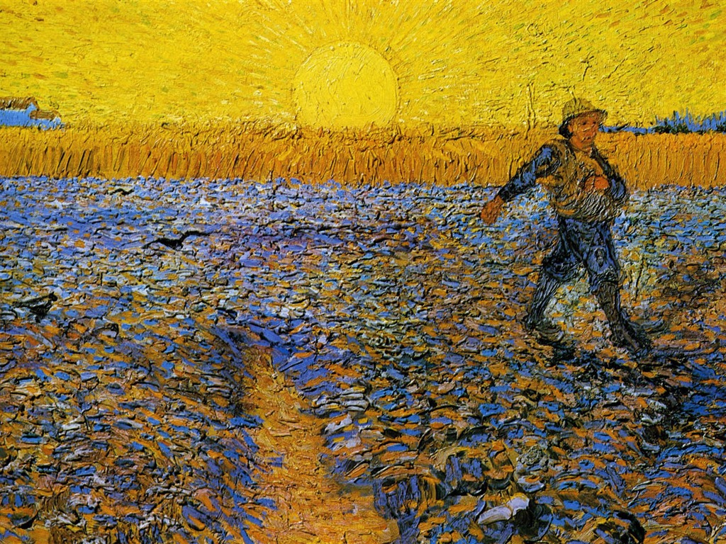 Vincent Van Gogh painting wallpaper (1) #6 - 1024x768