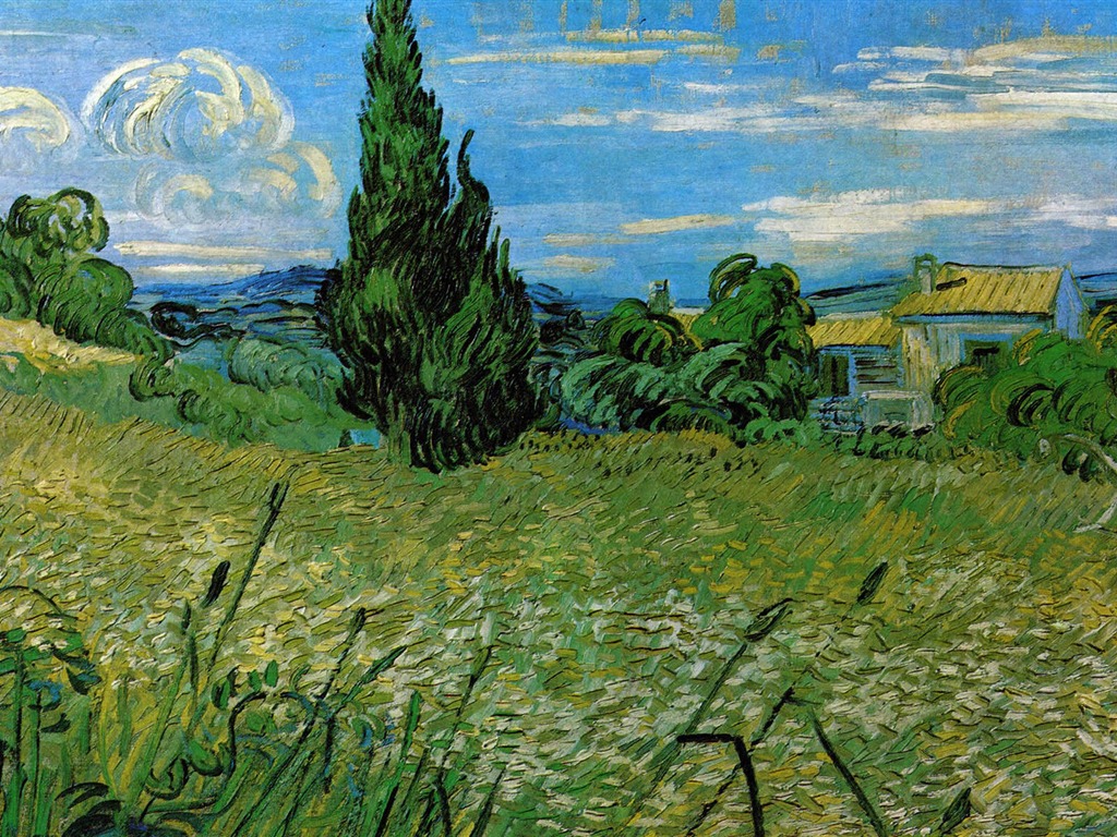 Vincent Van Gogh painting wallpaper (1) #8 - 1024x768