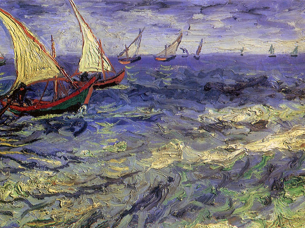 Vincent Van Gogh painting wallpaper (1) #13 - 1024x768