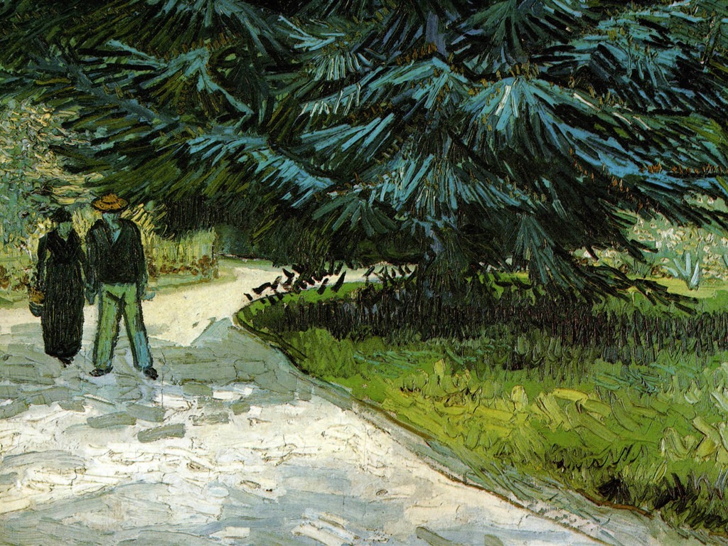 Vincent Van Gogh painting wallpaper (1) #15 - 1024x768