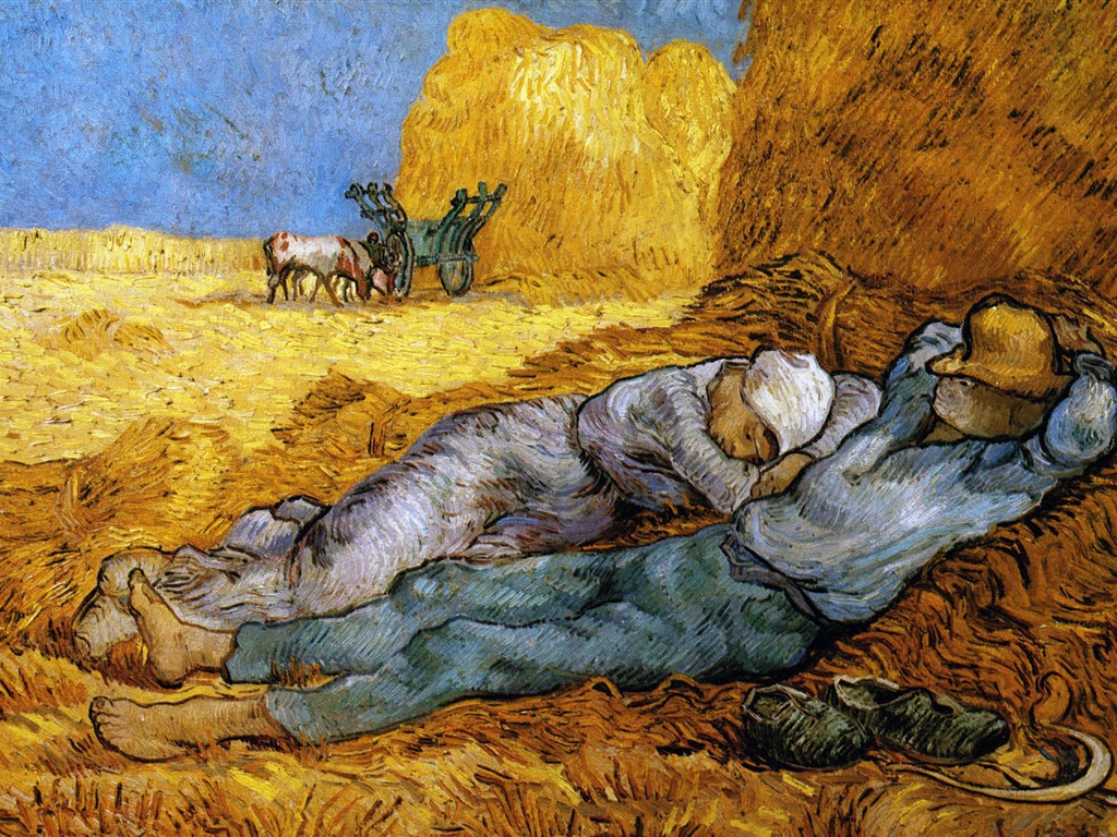 Vincent Van Gogh painting wallpaper (1) #17 - 1024x768