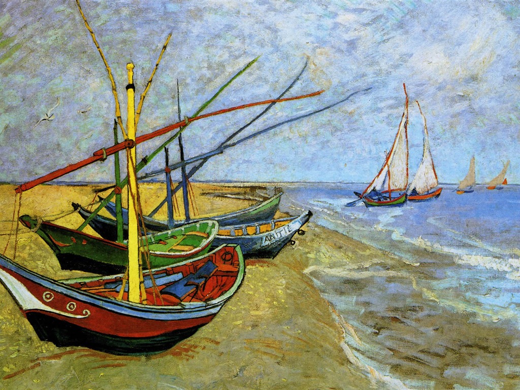 Vincent Van Gogh painting wallpaper (1) #18 - 1024x768