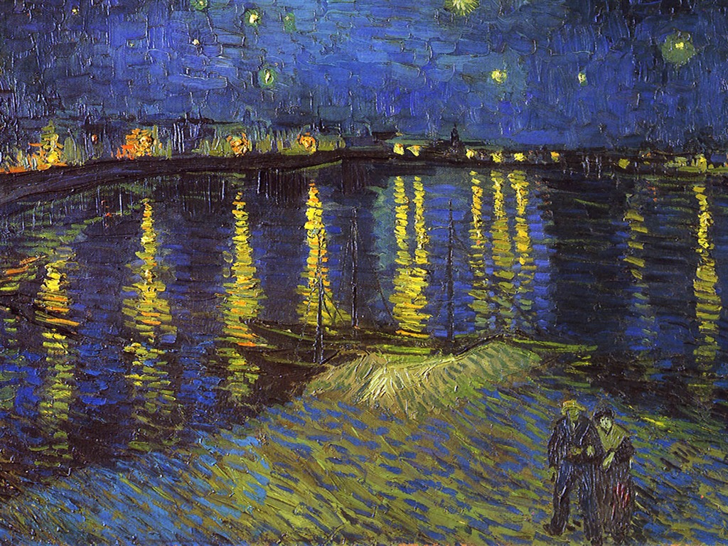 Vincent Van Gogh painting wallpaper (1) #20 - 1024x768