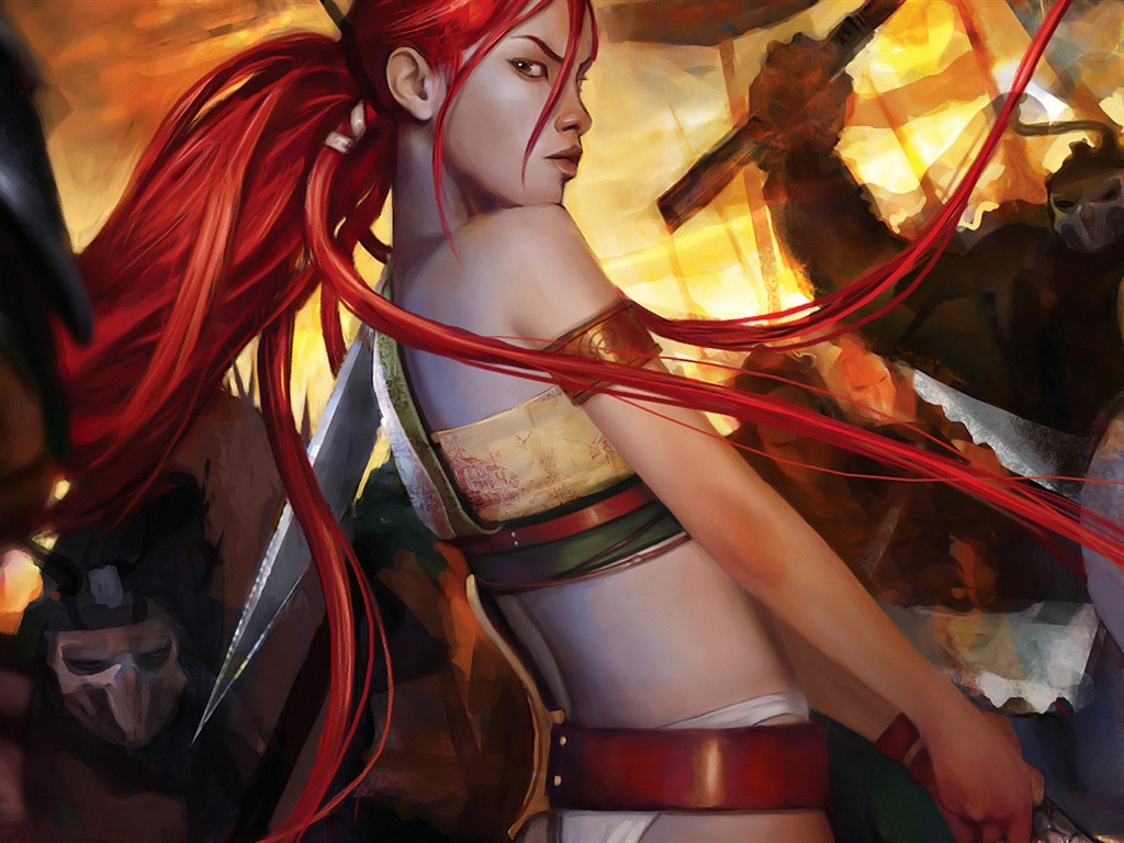 1080 Games Women CG wallpapers (3) #10 - 1024x768