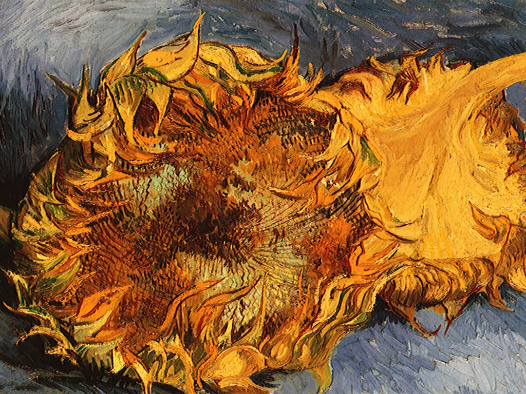 Vincent Van Gogh malování tapetu (2) #2 - 1024x768