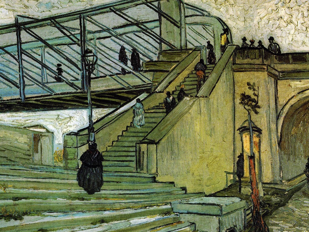 Vincent Van Gogh painting wallpaper (2) #10 - 1024x768