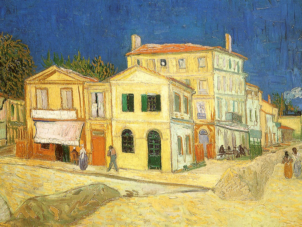 Vincent Van Gogh malování tapetu (2) #14 - 1024x768