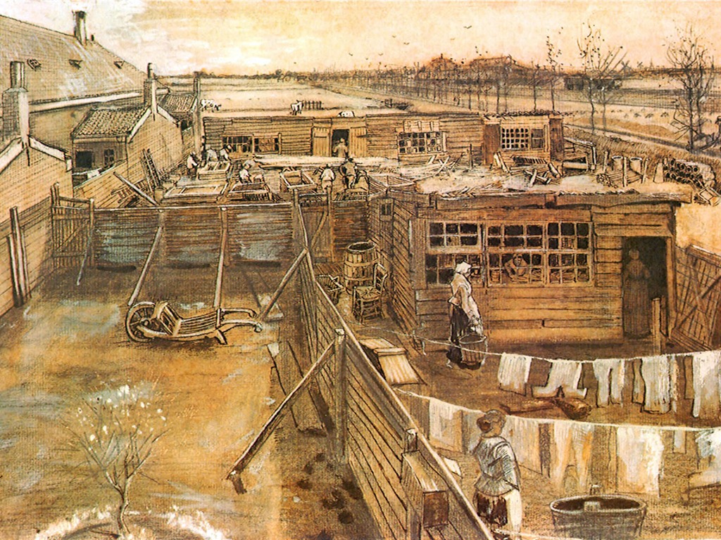 梵高繪畫作品 壁紙(二) #15 - 1024x768