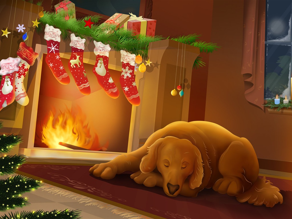 1920 Christmas Theme HD Wallpapers (4) #6 - 1024x768