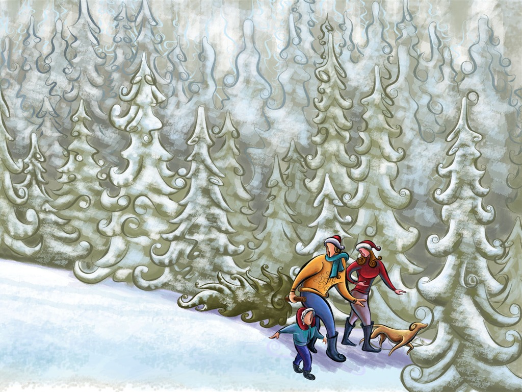1920圣诞主题 高清壁纸(五)2 - 1024x768