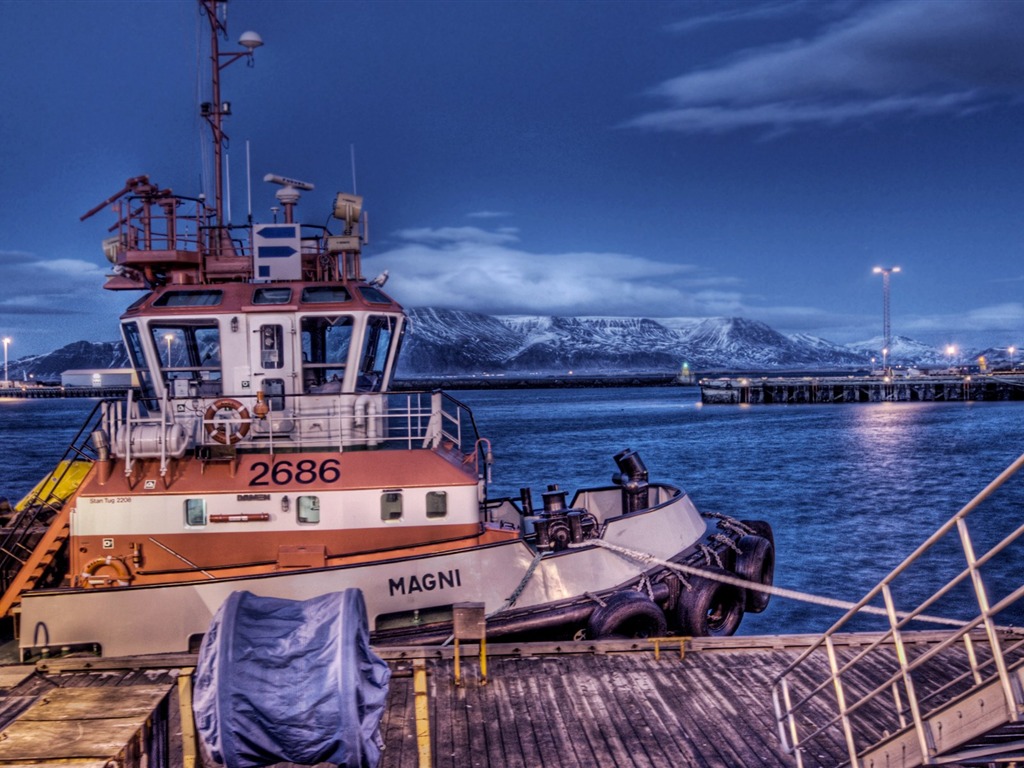 아이슬란드어 풍경의 HD 월페이퍼 (1) #11 - 1024x768