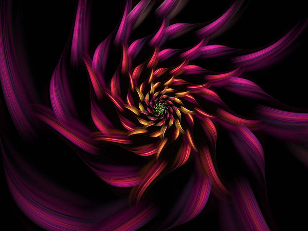 Dream flower design wallpaper (4) #2 - 1024x768