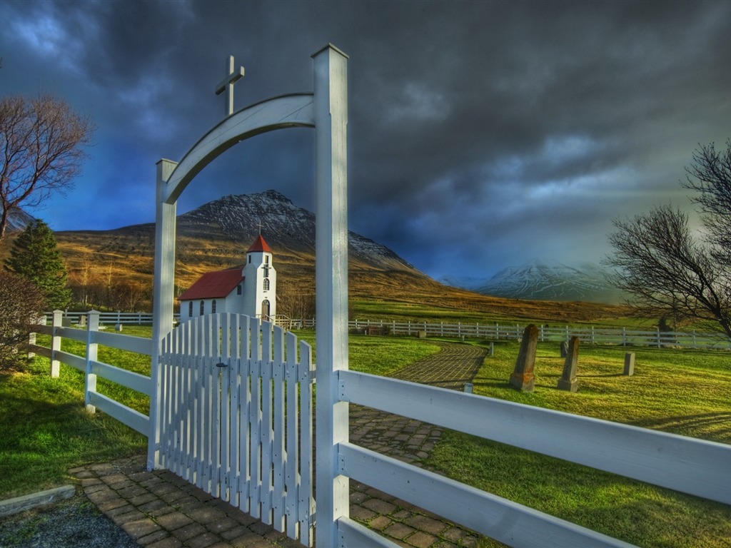 아이슬란드어 풍경의 HD 월페이퍼 (2) #3 - 1024x768