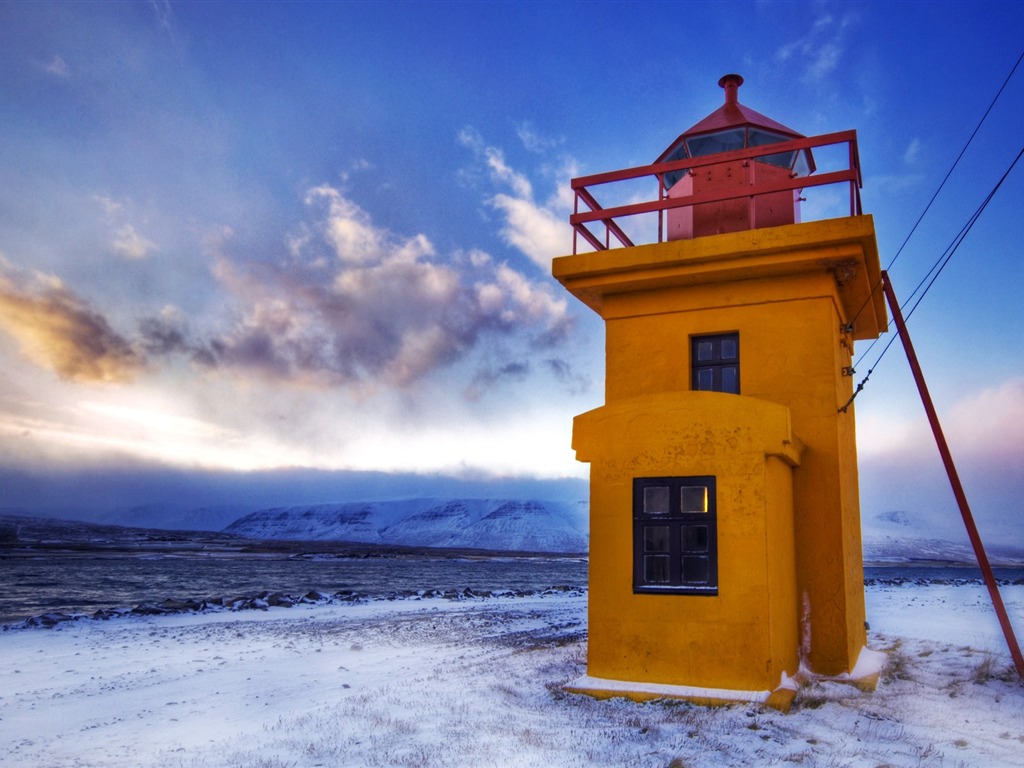 아이슬란드어 풍경의 HD 월페이퍼 (2) #11 - 1024x768