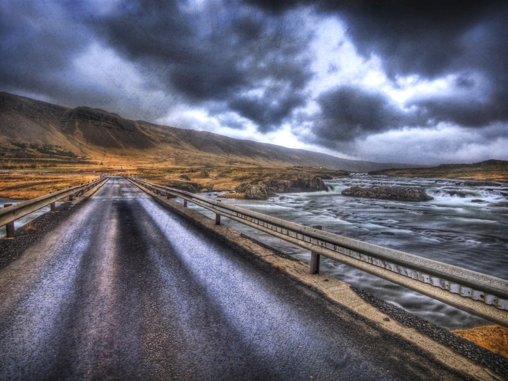 아이슬란드어 풍경의 HD 월페이퍼 (2) #15 - 1024x768
