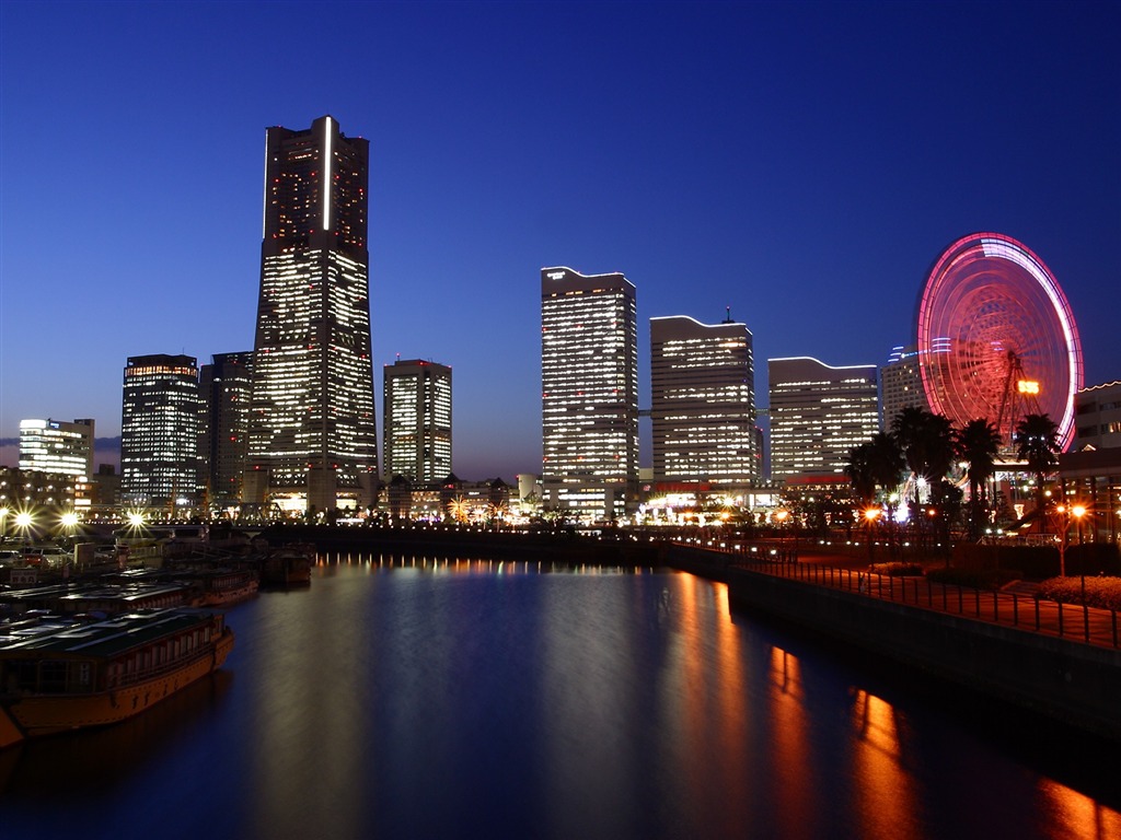 都市夜景壁紙 #1 - 1024x768