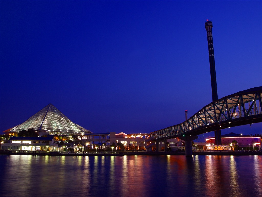 都市夜景壁紙 #6 - 1024x768
