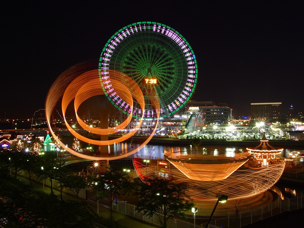 都市夜景壁紙 #10 - 1024x768