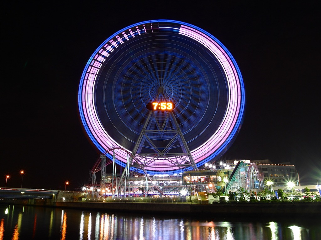 都市夜景壁紙 #11 - 1024x768