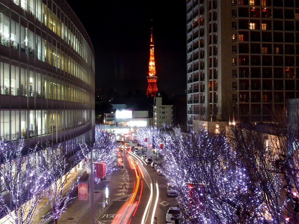 都市夜景壁紙 #16 - 1024x768