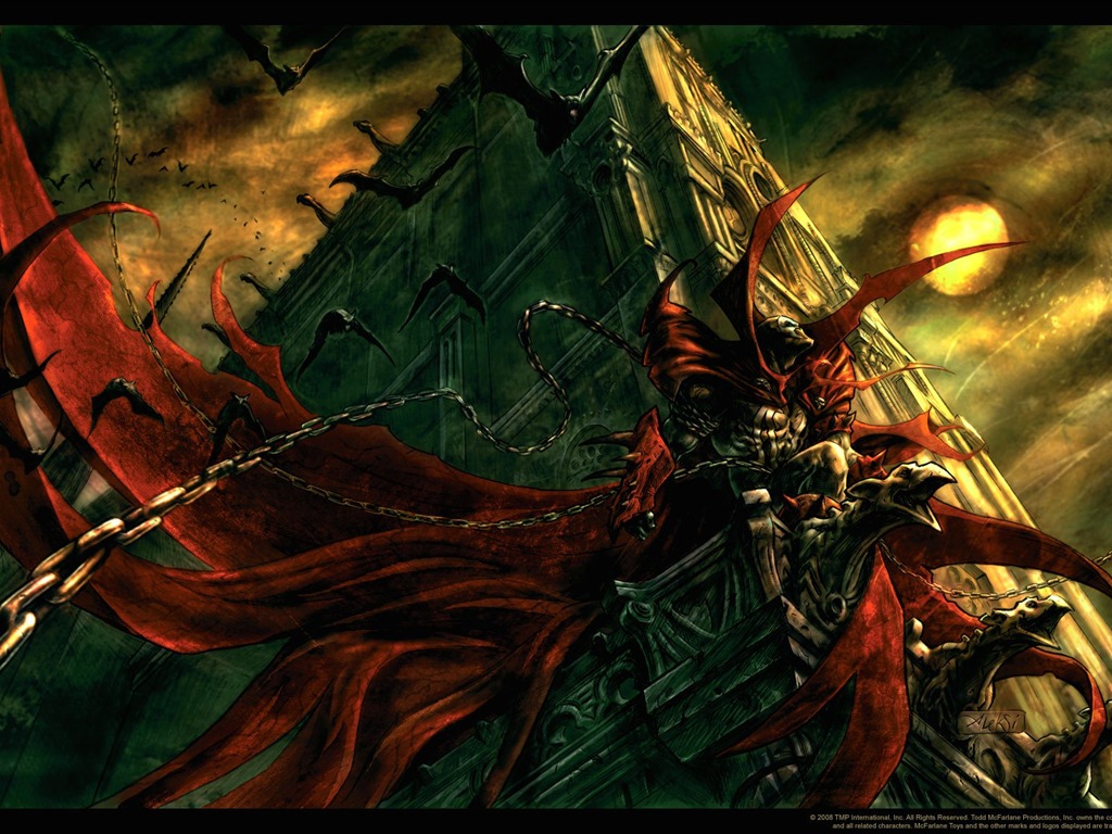 Spawn 再生侠高清壁纸18 - 1024x768