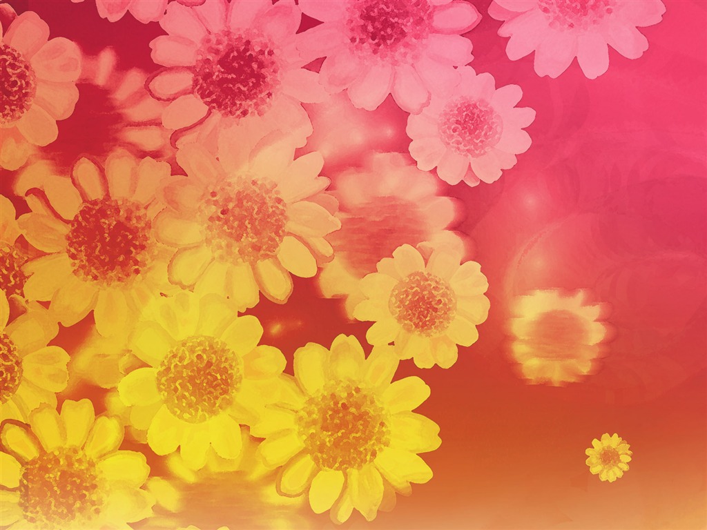 Synthetic Flower Wallpapers (2) #13 - 1024x768