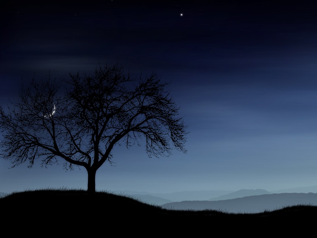 Vlads moon téma wallpaper #9 - 1024x768