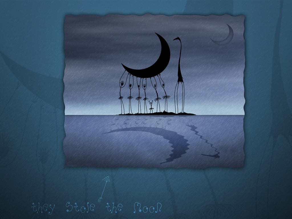Luna vlads tema fondo de pantalla #13 - 1024x768