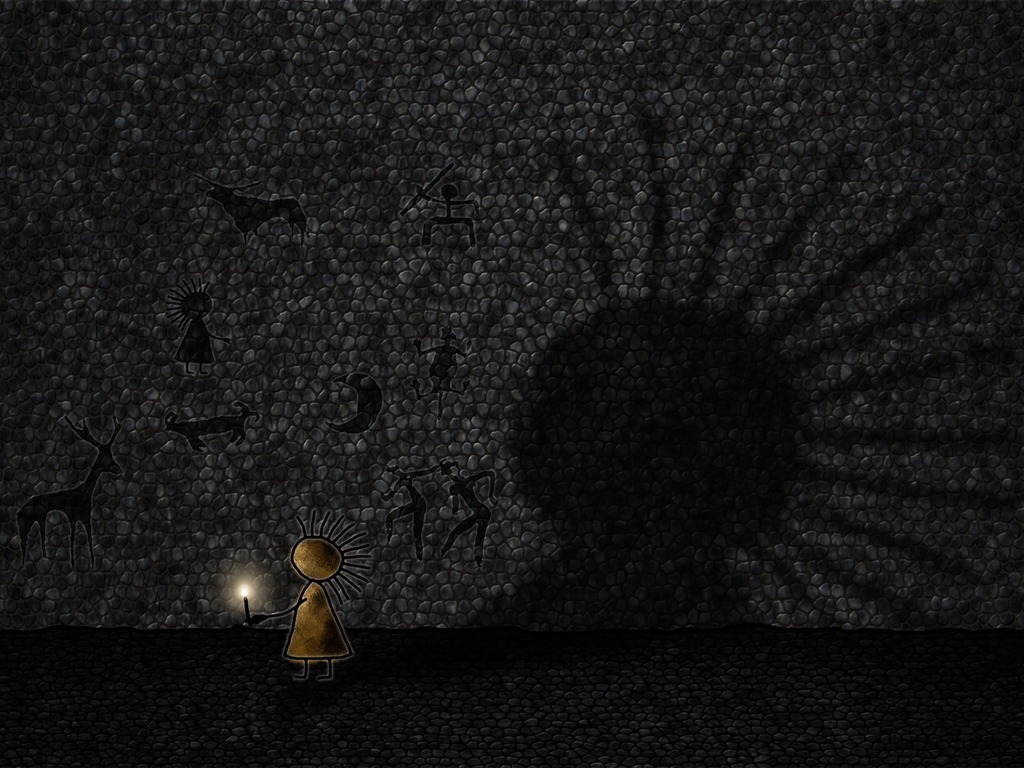 Vlads月亮主題壁紙 #35 - 1024x768
