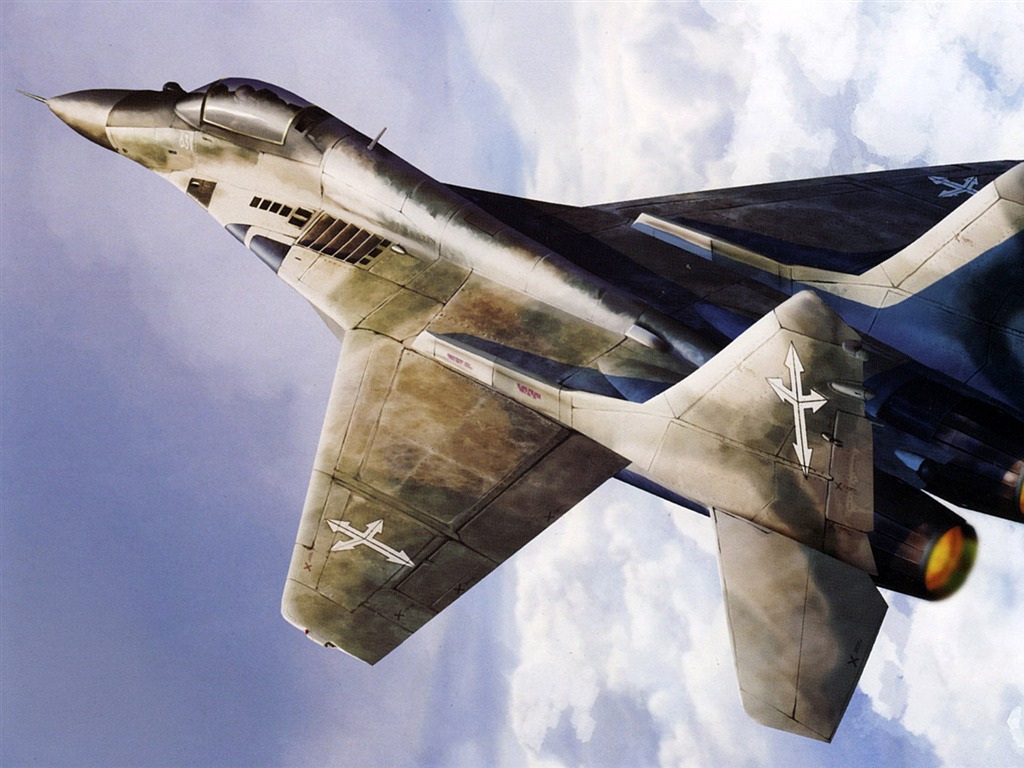 超時空要塞 戰鬥機壁紙(一) #15 - 1024x768