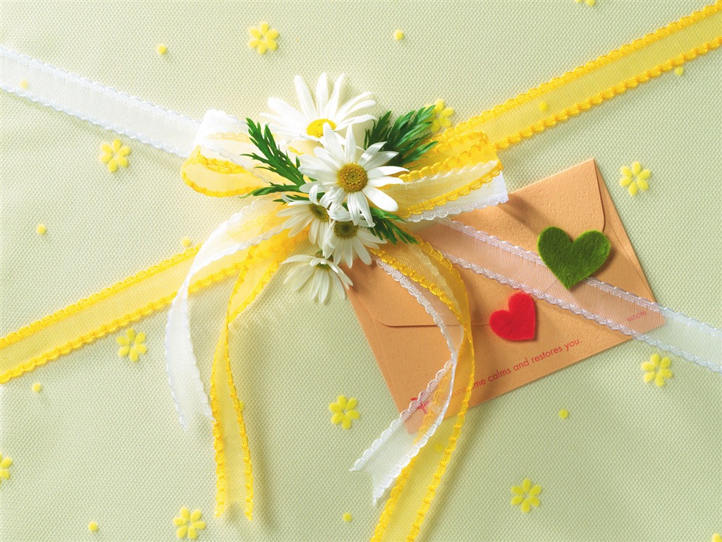 Gift decoration wallpaper (3) #3 - 1024x768