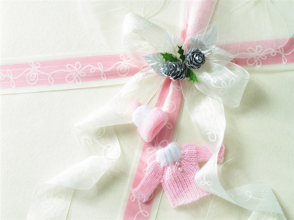 Gift decoration wallpaper (3) #8 - 1024x768