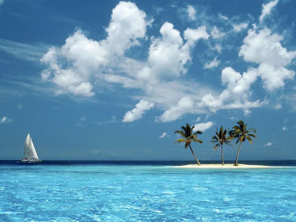 Islands Wallpaper (1) #11 - 1024x768