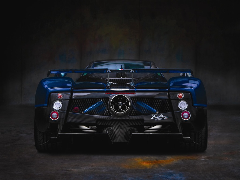 Pagani cars widescreen wallpapers #9 - 1024x768