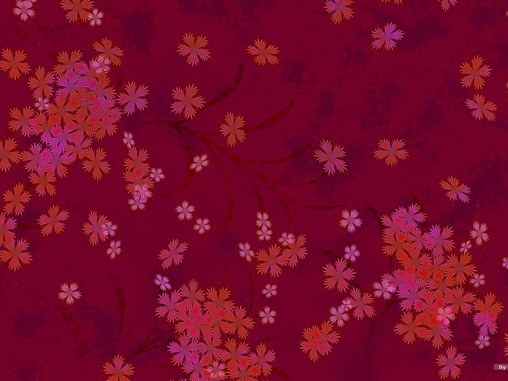 일본 스타일의 벽지 패턴 및 색상 #19 - 1024x768