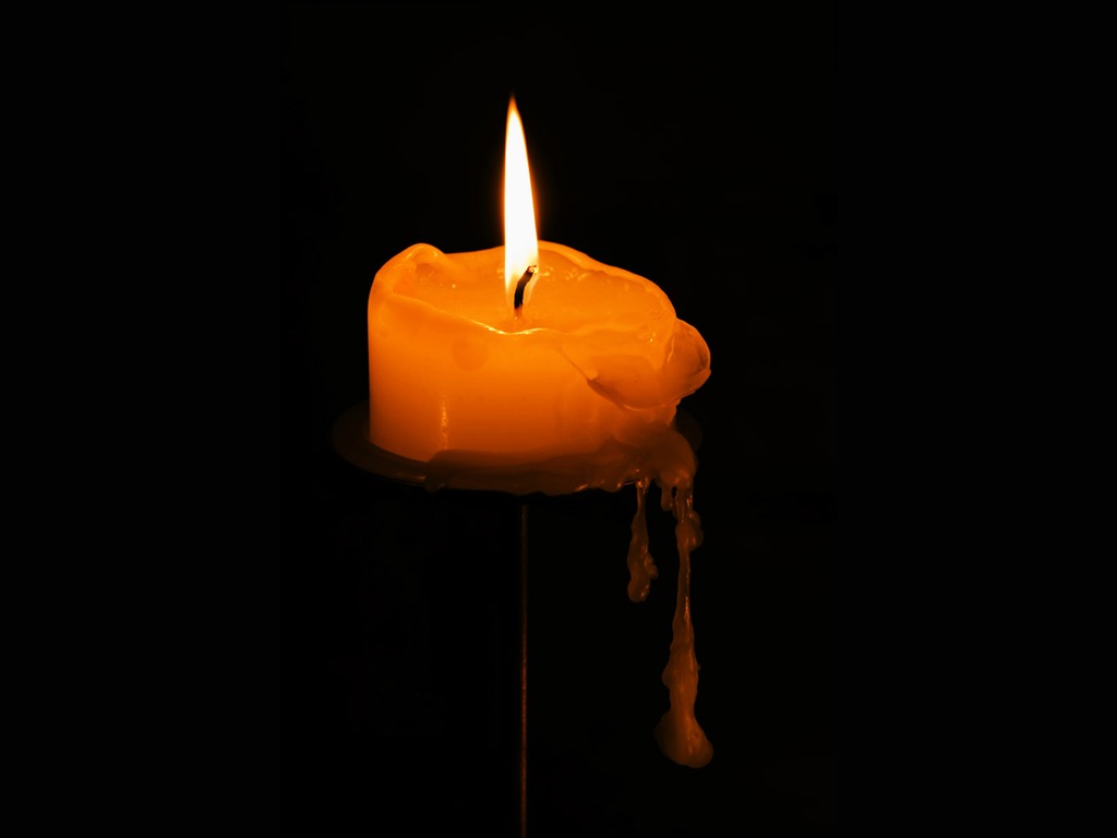 Luz de las velas fondo de pantalla (3) #8 - 1024x768