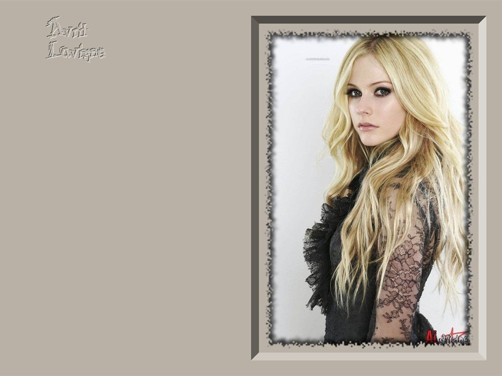 Avril Lavigne 艾薇儿·拉维妮 美女壁纸5 - 1024x768