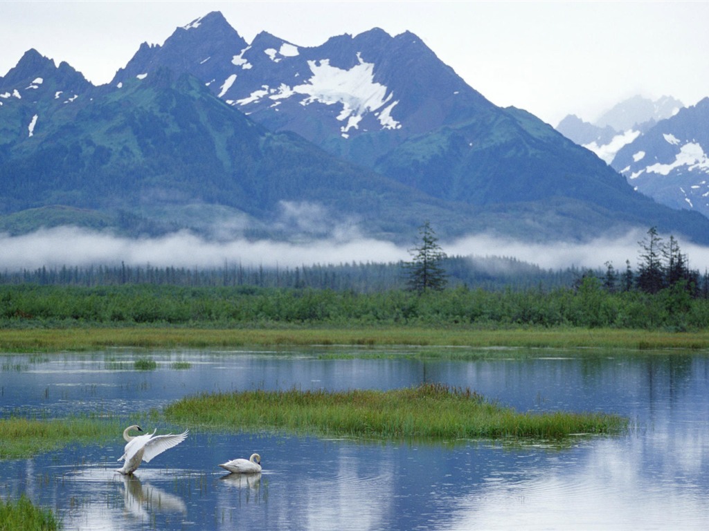 Fond d'écran paysage de l'Alaska (1) #12 - 1024x768