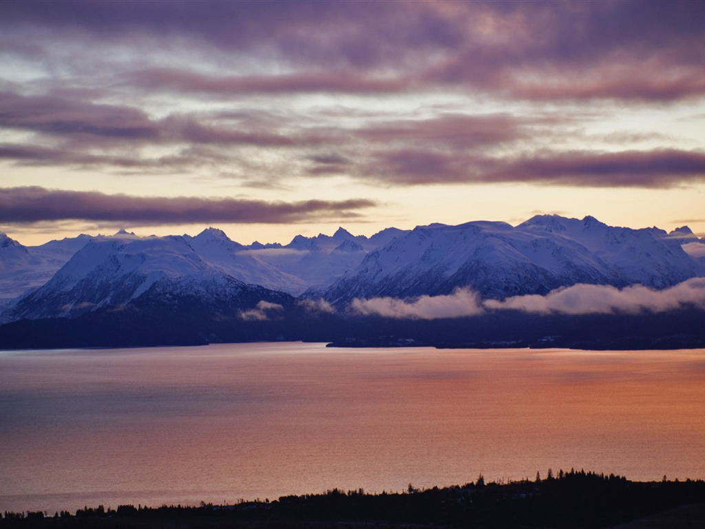 Fond d'écran paysage de l'Alaska (1) #18 - 1024x768