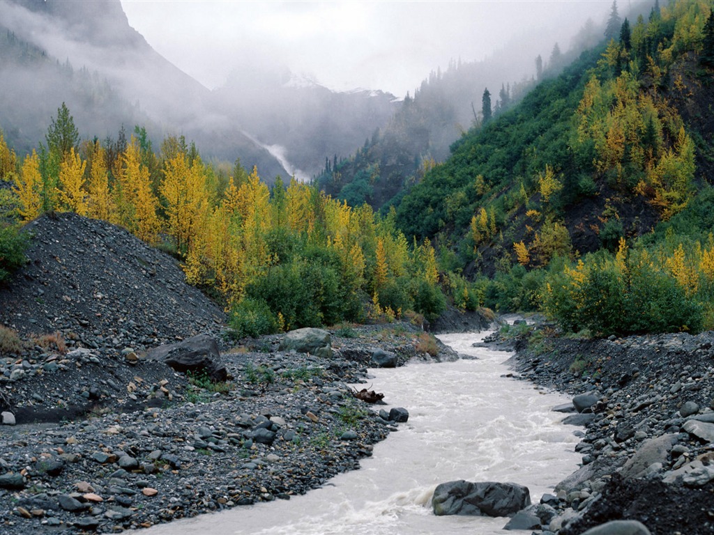 Fond d'écran paysage de l'Alaska (1) #19 - 1024x768