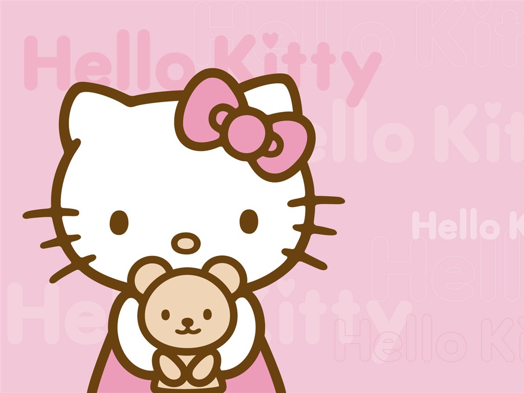 HelloKitty 壁紙(一) #3 - 1024x768