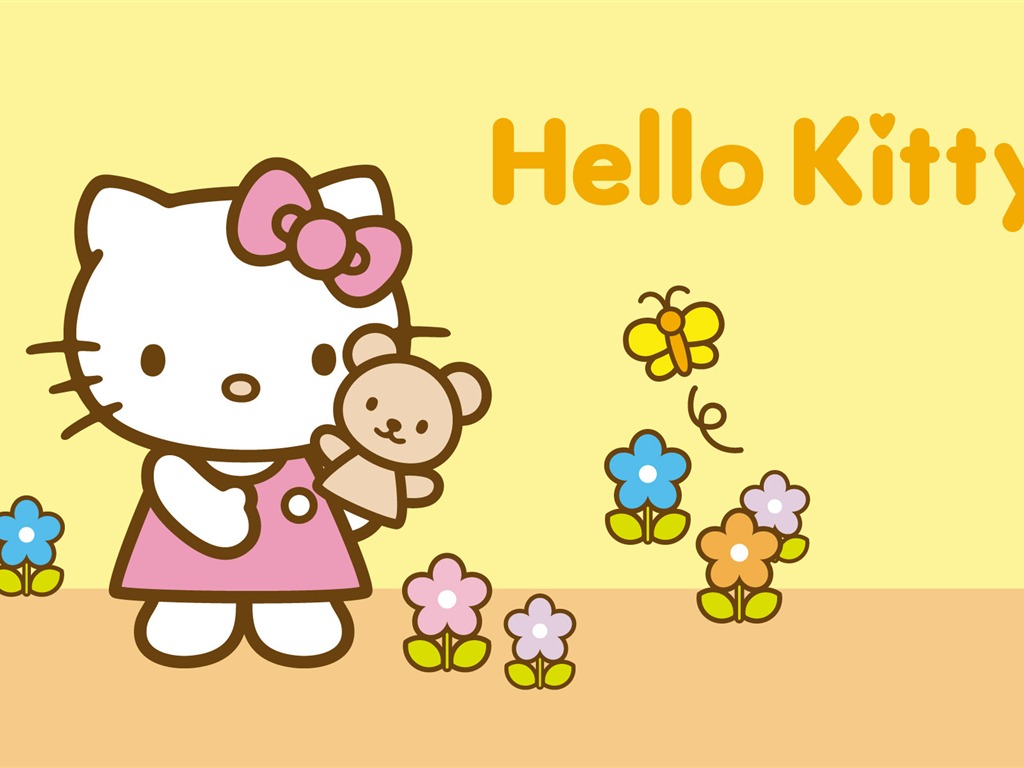 HelloKitty 바탕 화면 (1) #4 - 1024x768