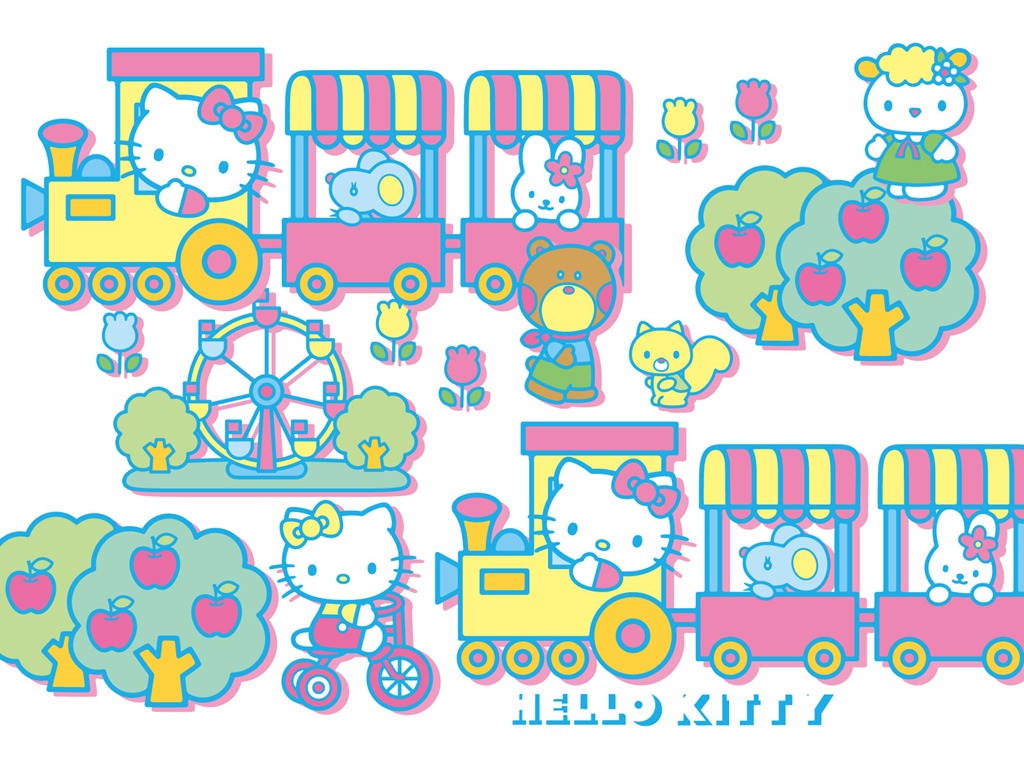 HelloKitty Wallpaper (1) #6 - 1024x768