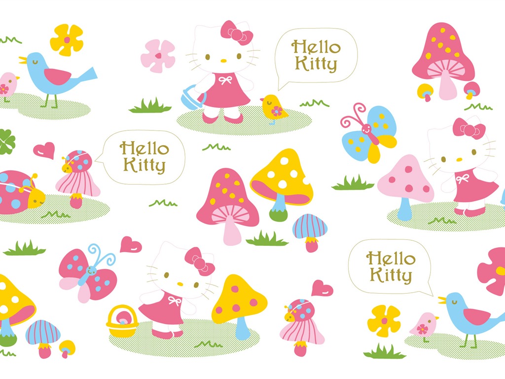 HelloKitty 壁紙(一) #16 - 1024x768