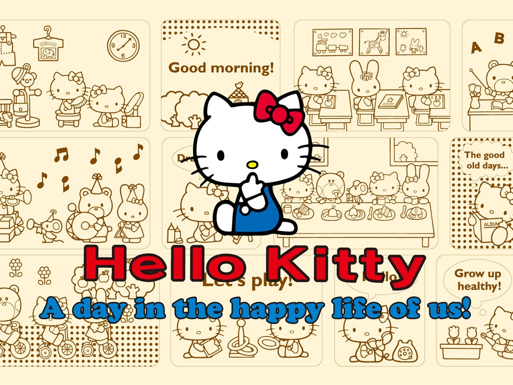 HelloKittyの壁紙(1) #17 - 1024x768