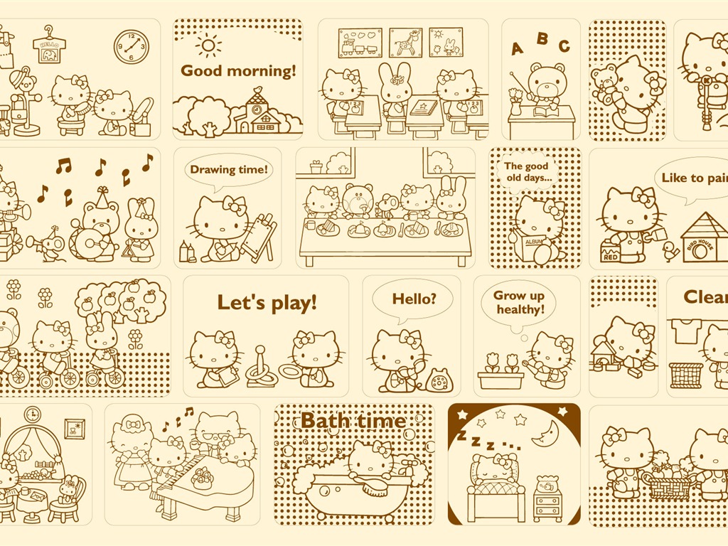 HelloKitty Wallpaper (1) #18 - 1024x768