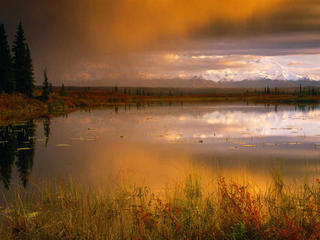 Fond d'écran paysage de l'Alaska (2) #5 - 1024x768
