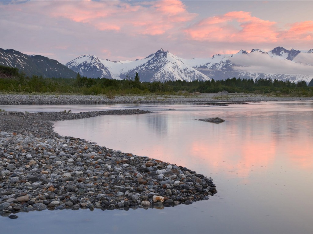 Alaska scenery wallpaper (2) #7 - 1024x768